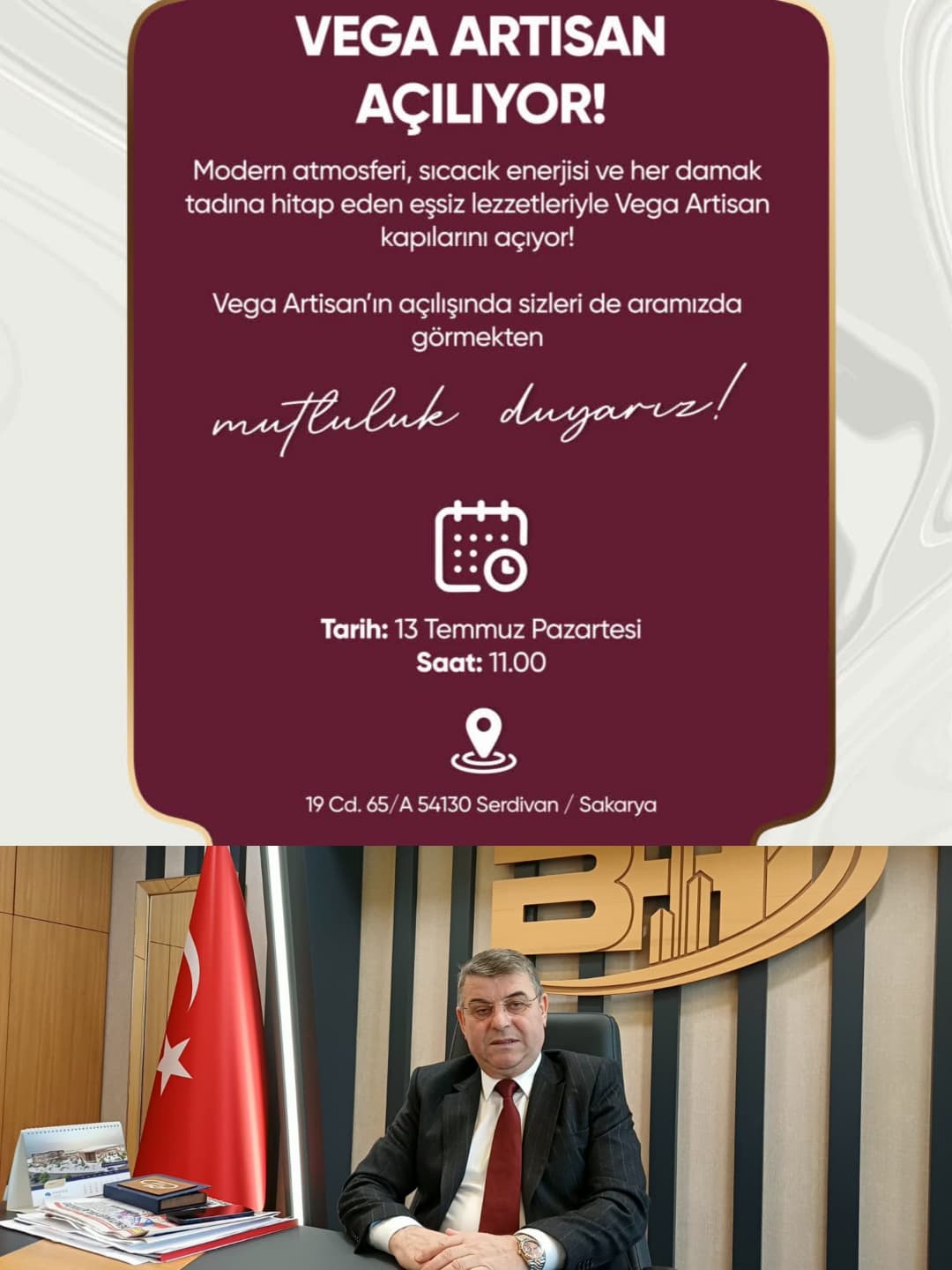 Vega Artisan Açılış
