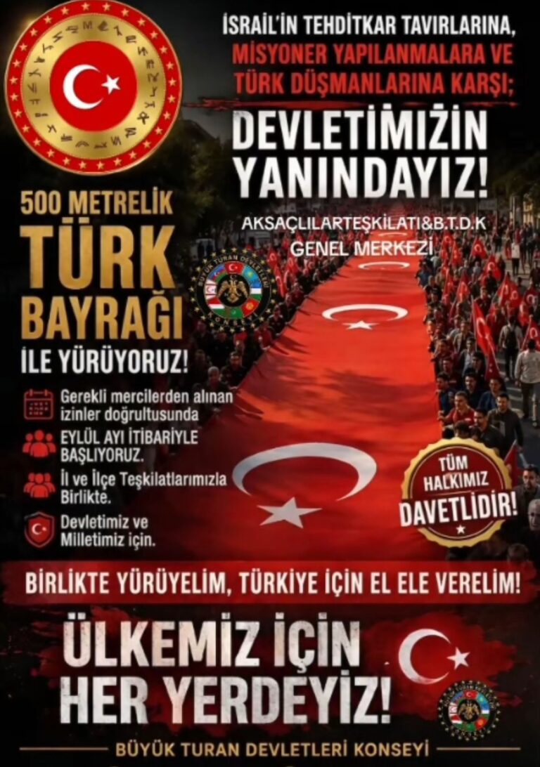 Sakarya 500 metrelik Türk Bayrağı altında buluşacak2